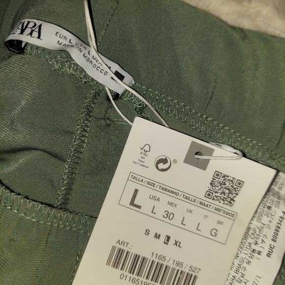 Zara Wide leg flowy pants. - Picture 6 of 8